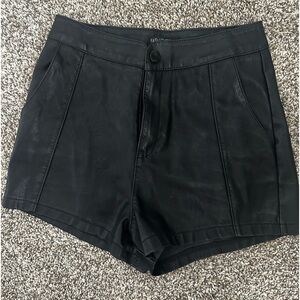 Fashion Nova Leather Shorts